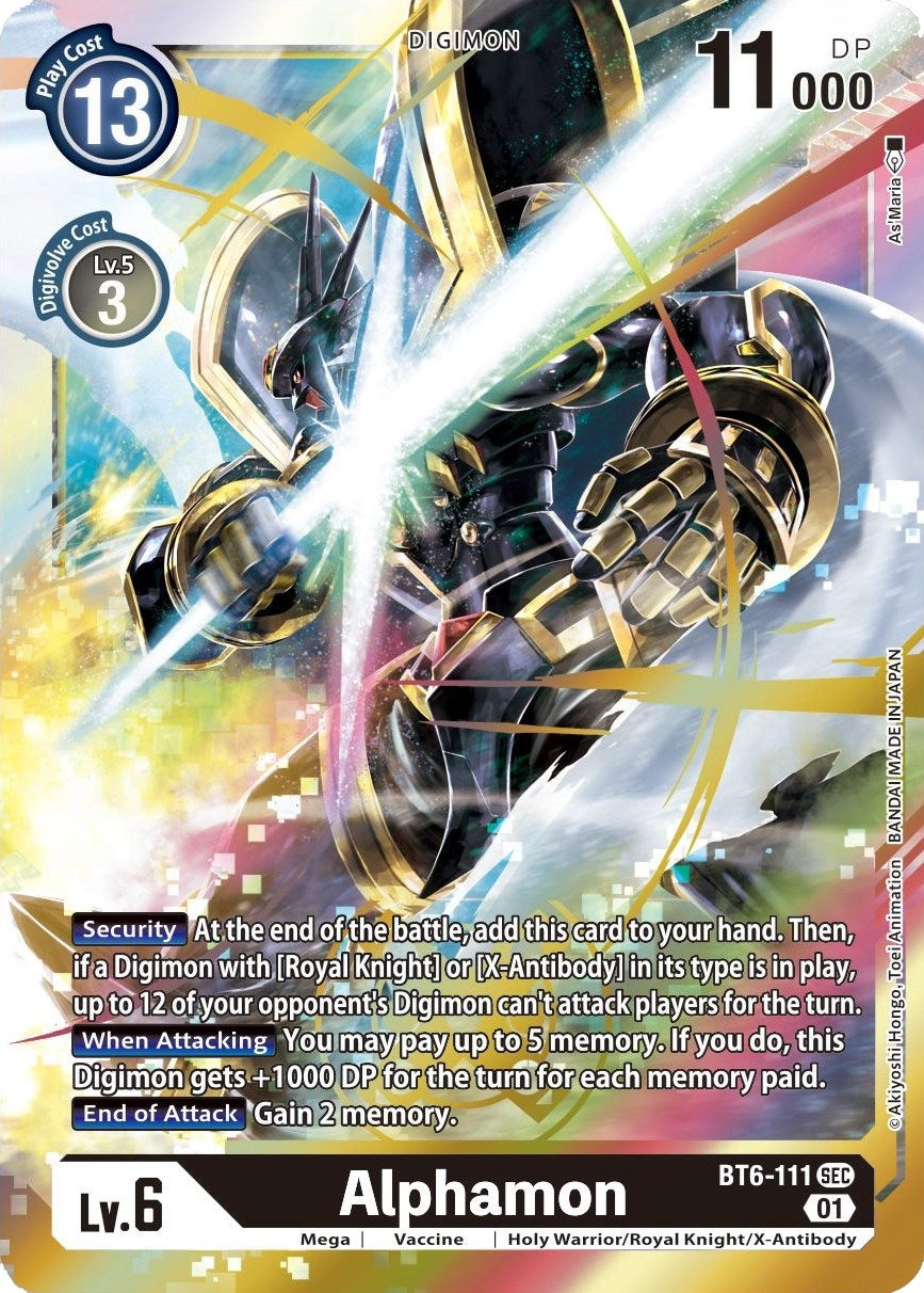 Image for Alphamon (BT06) (6111)