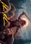 Image for Tovolar, the Midnight Scourge Art Card (06/81) (Gold-Stamped Signature) (Art Series: Innistrad: Midnight Hunt) (6) - Magic: The Gathering