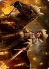 Image for Seasoned Cathar Art Card (Gold-Stamped Signature) (Art Series: Innistrad: Midnight Hunt) (12) - Magic: The Gathering