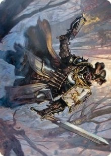 Image for Brutal Cathar Art Card (Art Series: Innistrad: Midnight Hunt) (13) - Magic: The Gathering