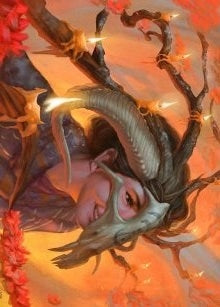 Image for Hedgewitch's Mask Art Card (Art Series: Innistrad: Midnight Hunt) (17) - Magic: The Gathering