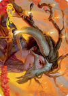 Image for Hedgewitch's Mask Art Card (Gold-Stamped Signature) (Art Series: Innistrad: Midnight Hunt) (17) - Magic: The Gathering