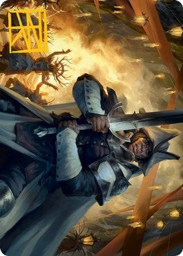 Image for Ritual Guardian Art Card (Gold-Stamped Signature) (Art Series: Innistrad: Midnight Hunt) (18) - Magic: The Gathering