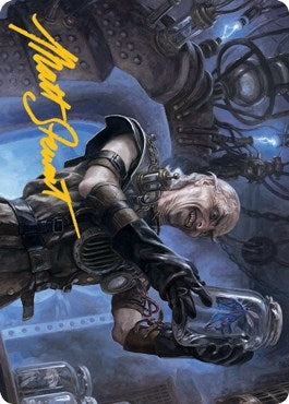 Image for Delver of Secrets Art Card (Gold-Stamped Signature) (Art Series: Innistrad: Midnight Hunt) (21) - Magic: The Gathering