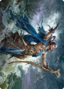 Image for Lier, Disciple of the Drowned Art Card (Art Series: Innistrad: Midnight Hunt) (25) - Magic: The Gathering