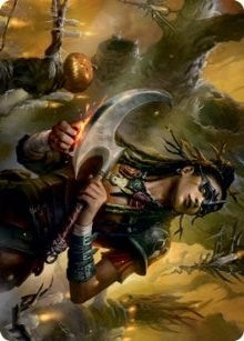 Image for Harvesttide Sentry Art Card (Art Series: Innistrad: Midnight Hunt) (47) - Magic: The Gathering