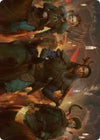 Image for Candlelit Cavalry Art Card (Art Series: Innistrad: Midnight Hunt) (48) - Magic: The Gathering
