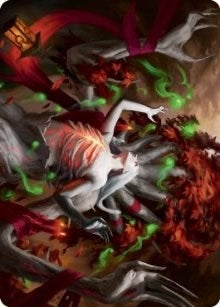 Image for Dryad's Revival Art Card (Art Series: Innistrad: Midnight Hunt) (50) - Magic: The Gathering