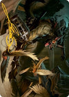 Image for Wing Shredder Art Card (Gold-Stamped Signature) (Art Series: Innistrad: Midnight Hunt) (55) - Magic: The Gathering