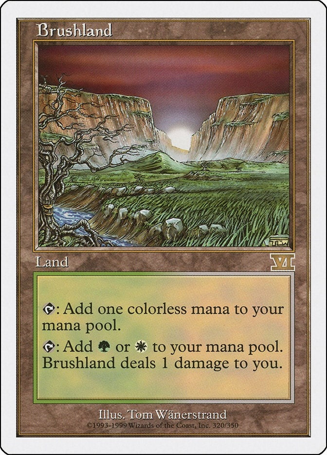Image for Brushland (Classic Sixth Edition) (320) - Magic: The Gathering