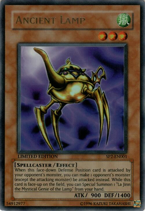 Image for Ancient Lamp (Sneak Preview Series 2) (SP2-EN001) - YuGiOh