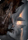 Image for Haunted Ridge Art Card (Art Series: Innistrad: Midnight Hunt) (73) - Magic: The Gathering