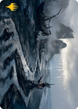 Image for Shipwreck Marsh Art Card (Gold-Stamped Signature) (Art Series: Innistrad: Midnight Hunt) (75) - Magic: The Gathering