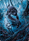 Image for Untamed Pup Art Card (Art Series: Innistrad: Midnight Hunt) (77) - Magic: The Gathering