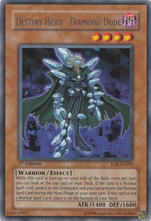 Image for Destiny Hero - Diamond Dude (Enemy of Justice) (EOJ-EN003) - YuGiOh