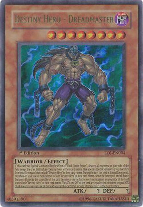 Image for Destiny Hero - Dreadmaster (Enemy of Justice) (EOJ-EN004) - YuGiOh