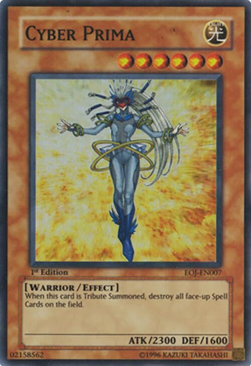 Image for Cyber Prima (Enemy of Justice) (EOJ-EN007) - YuGiOh