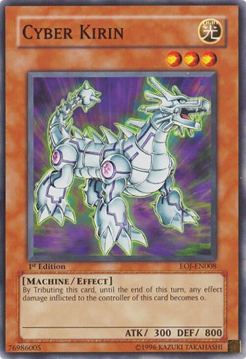 Image for Cyber Kirin (Enemy of Justice) (EOJ-EN008) - YuGiOh