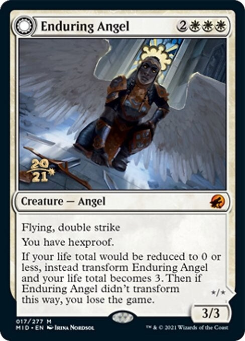 Image for Enduring Angel (Prerelease Cards) (17) - Magic: The Gathering