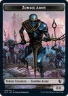 Image for Zombie Army // Zombie (005) Double-Sided Token (Commander: Innistrad: Midnight Hunt) (6 // 5) - Magic: The Gathering