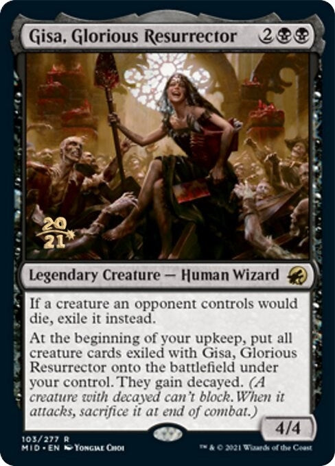 Image for Gisa, Glorious Resurrector (Prerelease Cards) (103) - Magic: The Gathering