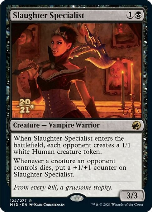 Image for Slaughter Specialist (Prerelease Cards) (122) - Magic: The Gathering