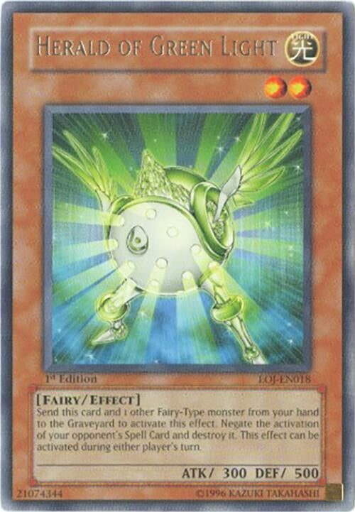 Image for Herald of Green Light (Enemy of Justice) (EOJ-EN018) - YuGiOh