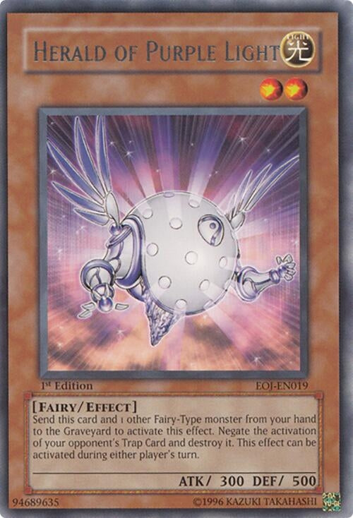 Image for Herald of Purple Light (Enemy of Justice) (EOJ-EN019) - YuGiOh