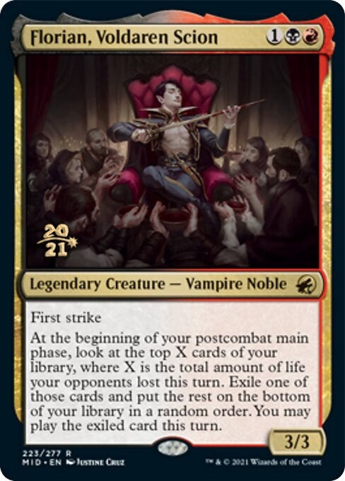 Image for Florian, Voldaren Scion (Prerelease Cards) (223) - Magic: The Gathering