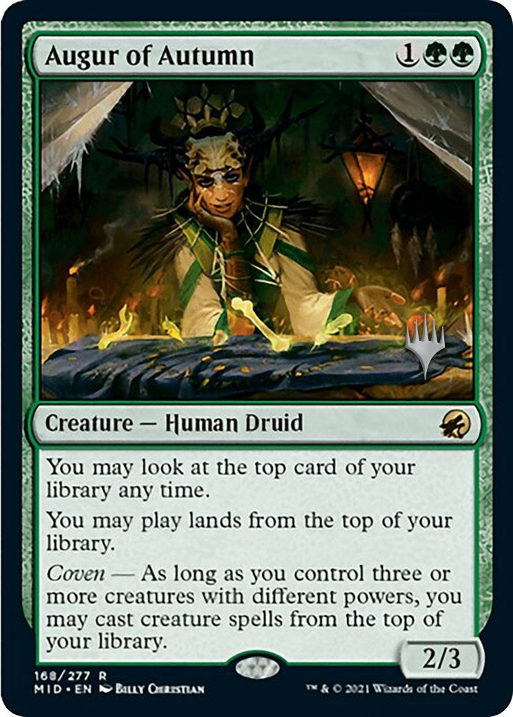 Image for Augur of Autumn (Promo Pack: Innistrad: Midnight Hunt) (168) - Magic: The Gathering