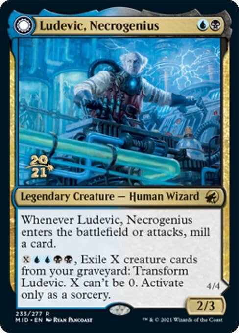Image for Ludevic, Necrogenius (Prerelease Cards) (233) - Magic: The Gathering