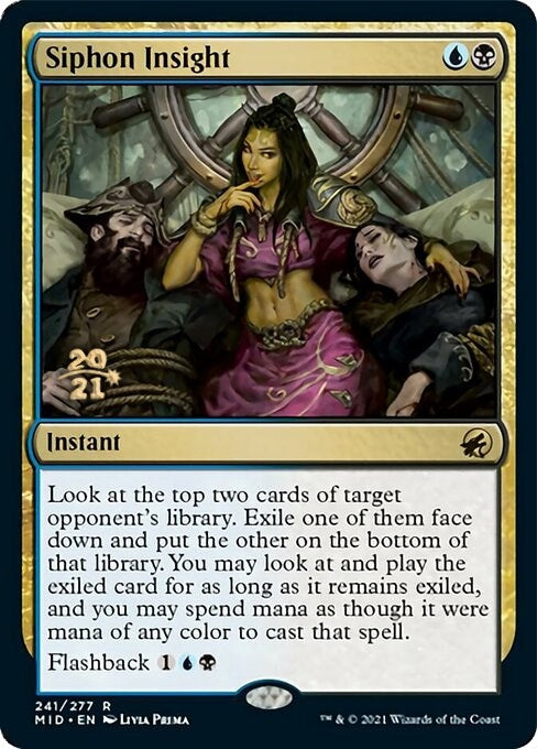 Image for Siphon Insight (Prerelease Cards) (241) - Magic: The Gathering