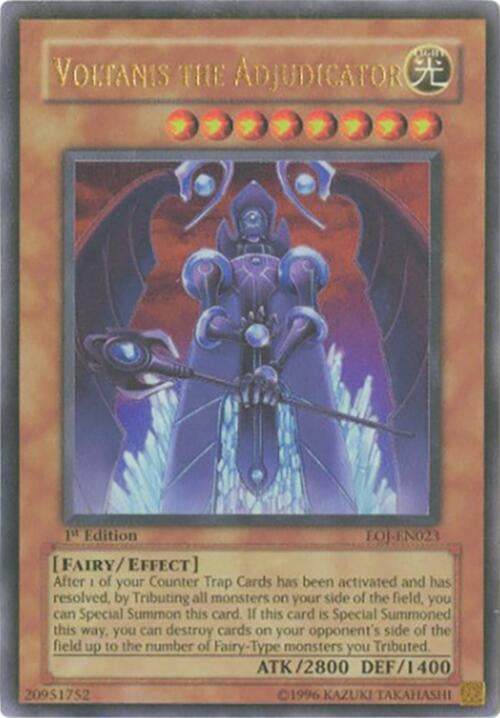 Image for Voltanis the Adjudicator (Enemy of Justice) (EOJ-EN023) - YuGiOh