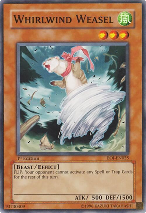 Image for Whirlwind Weasel (Enemy of Justice) (EOJ-EN025) - YuGiOh