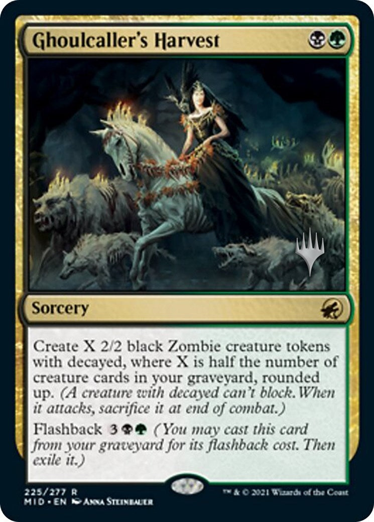 Image for Ghoulcaller's Harvest (Promo Pack: Innistrad: Midnight Hunt) (225) - Magic: The Gathering