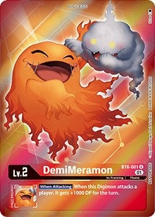 Image for DemiMeramon (Box Topper) (BT06) (6001)