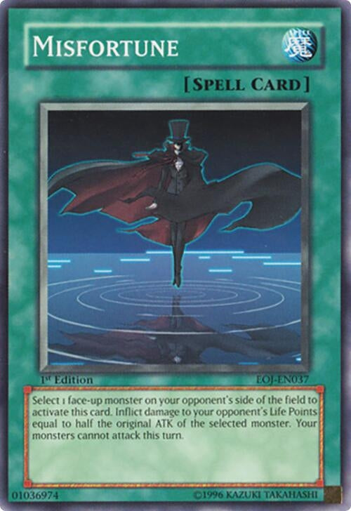 Image for Misfortune (Enemy of Justice) (EOJ-EN037) - YuGiOh