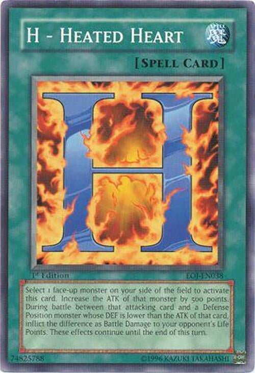 Image for H - Heated Heart (Enemy of Justice) (EOJ-EN038) - YuGiOh