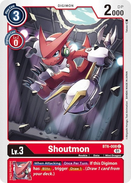 Image for Shoutmon (BT06) (6008)