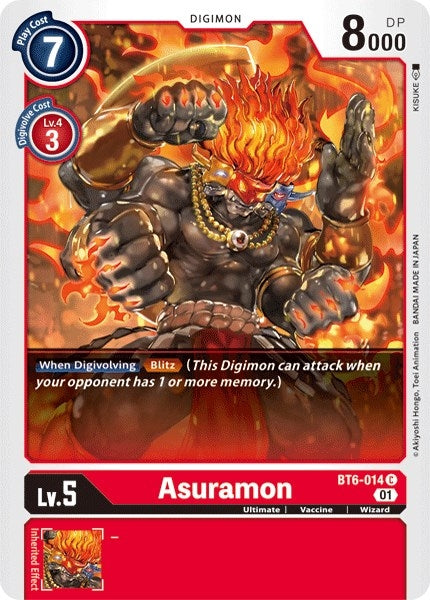 Image for Asuramon (BT06) (6014)