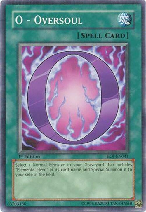 Image for O - Oversoul (Enemy of Justice) (EOJ-EN041) - YuGiOh
