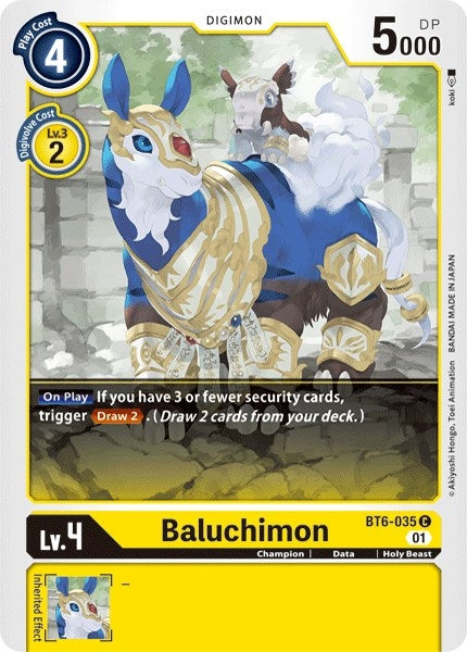 Image for Baluchimon (BT06) (6035)