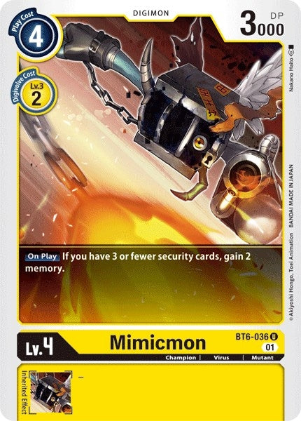 Image for Mimicmon (BT06) (6036)