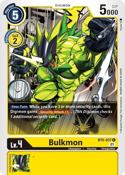 Image for Bulkmon (BT06) (6037)