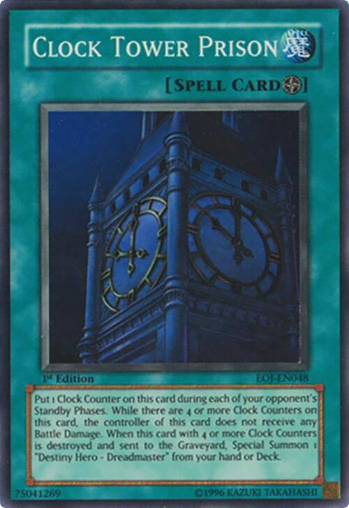 Image for Clock Tower Prison (Enemy of Justice) (EOJ-EN048) - YuGiOh