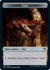 Image for Clue // Beast Double-Sided Token (Innistrad: Midnight Hunt) (16 // 8) - Magic: The Gathering