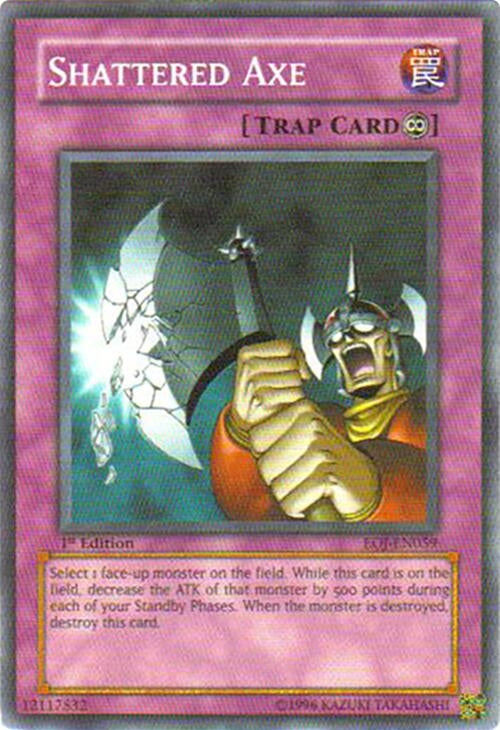 Image for Shattered Axe (Enemy of Justice) (EOJ-EN059) - YuGiOh