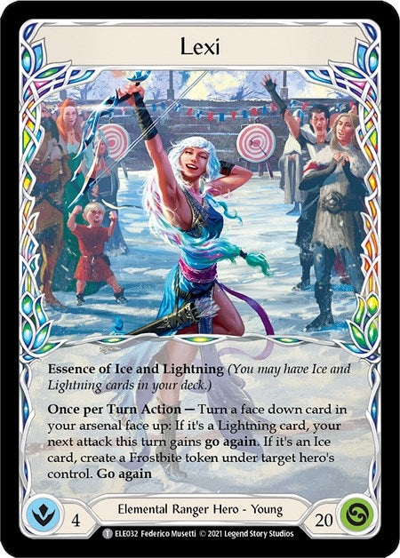 Image for Lexi // Frostbite (Tales of Aria) (ELE032 // ELE111) - Flesh and Blood TCG