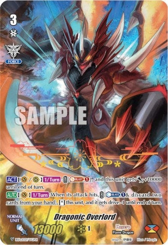 Image for Dragonic Overlord (Spring Fest 2021) (Bushiroad Event Cards) (BSFo2021/VGP01) - Cardfight Vanguard