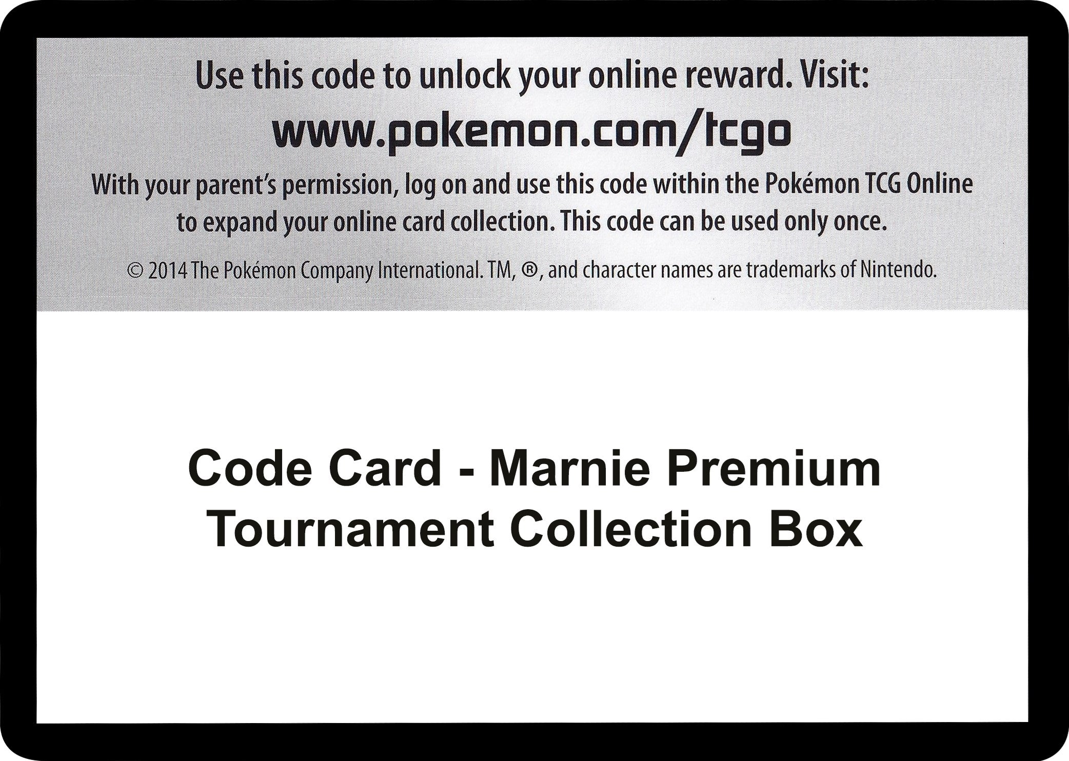 Image for Code Card - Marnie Premium Tournament Collection Box - Pokemon